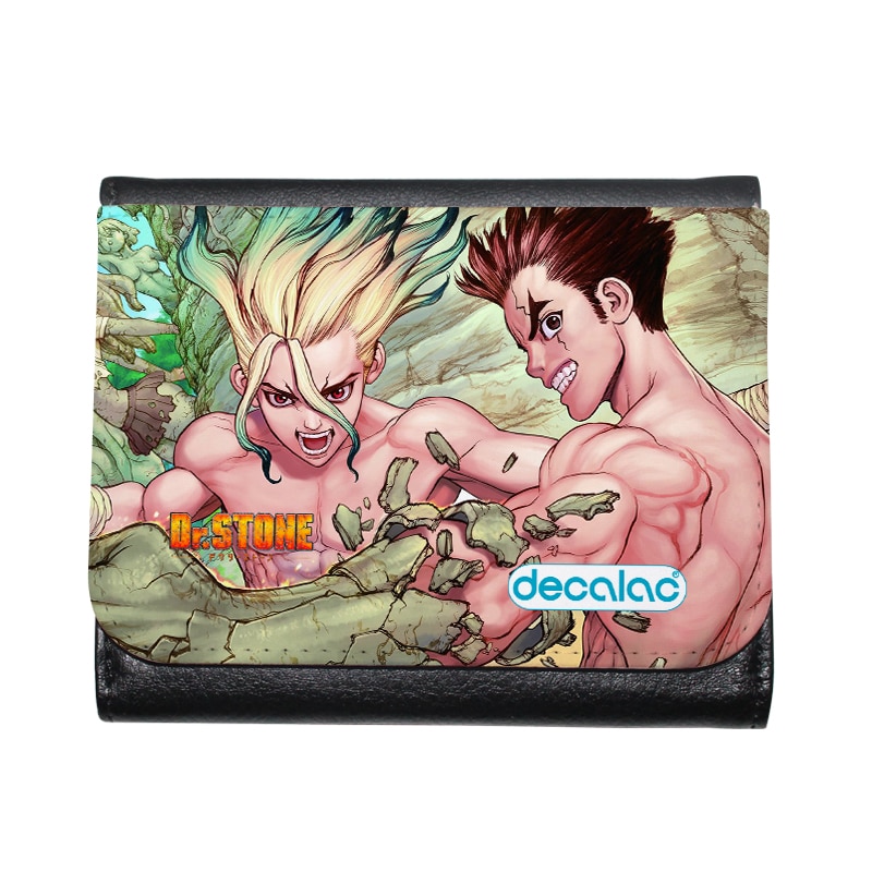 محفظة جلد  بتصميم اوكي تايجو دكتور ستون محفظة جلد  بتصميم اوكي تايجو دكتور ستون