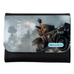 محفظة جلد  بتصميم باتلفيلد 1 الدبابه الصغيره محفظة جلد  بتصميم باتلفيلد 1 الدبابه الصغيره