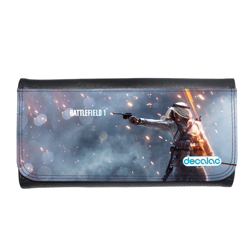 محفظة جلد  بتصميم باتلفيلد 1 معركه العرب محفظة جلد  بتصميم باتلفيلد 1 معركه العرب