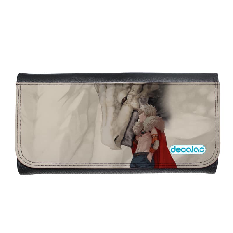 محفظة جلد  بتصميم باكوغو أكاديميتي للأبطال محفظة جلد  بتصميم باكوغو أكاديميتي للأبطال