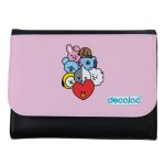 محفظة جلد  بتصميم بتس شخصيات BT21 محفظة جلد  بتصميم بتس شخصيات BT21