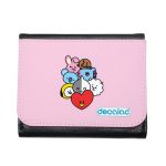 محفظة جلد  بتصميم بتس شخصيات BT21 محفظة جلد  بتصميم بتس شخصيات BT21