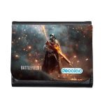 محفظة جلد  بتصميم بندقية هجوميه باتل فيلد