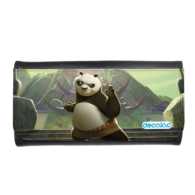 محفظة جلد  بتصميم بو كونغ فو باندا محفظة جلد  بتصميم بو كونغ فو باندا