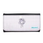 محفظة جلد  بتصميم بيت العصفور