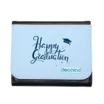 محفظة جلد  بتصميم تخرج محفظة جلد  بتصميم تخرج