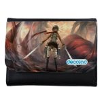 محفظة جلد  بتصميم تقضي ميكاسا على العمالقة هجوم العمالقة