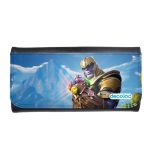 محفظة جلد  بتصميم ثانوس فورتنايت