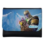 محفظة جلد  بتصميم ثانوس فورتنايت محفظة جلد  بتصميم ثانوس فورتنايت