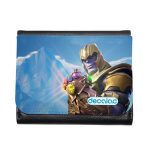 محفظة جلد  بتصميم ثانوس فورتنايت