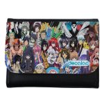 محفظة جلد  بتصميم جنون الانميات محفظة جلد  بتصميم جنون الانميات