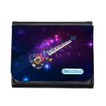 محفظة جلد  بتصميم جيتار ومفاتيح بيانو محفظة جلد  بتصميم جيتار ومفاتيح بيانو