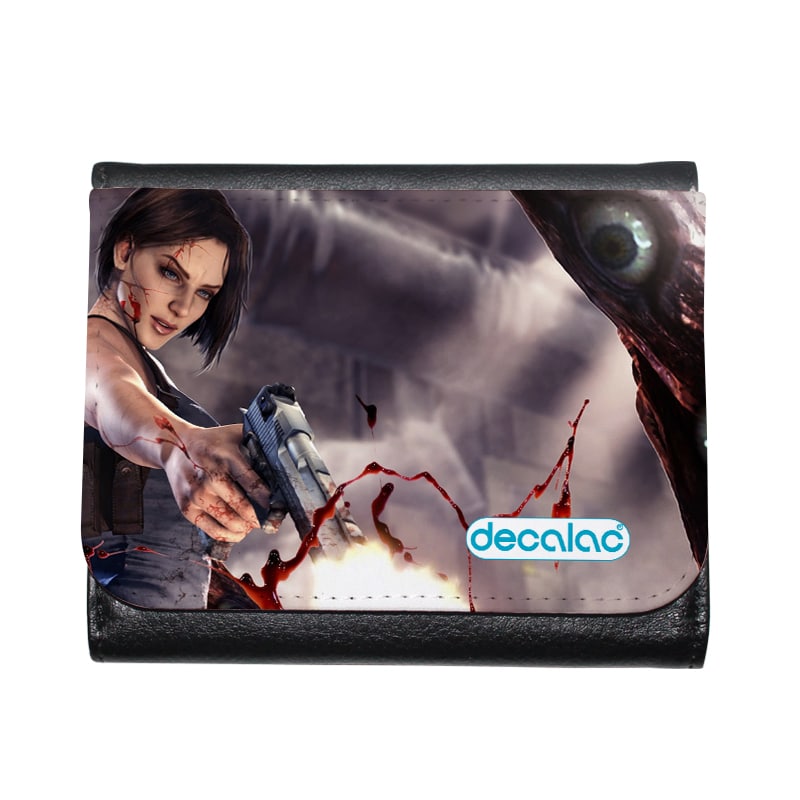 محفظة جلد  بتصميم جيل فالنتاين اطلاق النار رزدنت ايفل 3 محفظة جلد  بتصميم جيل فالنتاين اطلاق النار رزدنت ايفل 3
