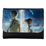 محفظة جلد  بتصميم خيوط جمعتنا معا انمي محفظة جلد  بتصميم خيوط جمعتنا معا انمي