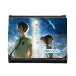 محفظة جلد  بتصميم خيوط جمعتنا معا انمي محفظة جلد  بتصميم خيوط جمعتنا معا انمي