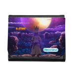 محفظة جلد  بتصميم دكتور ستون امل العالم محفظة جلد  بتصميم دكتور ستون امل العالم