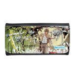 محفظة جلد  بتصميم ديث نوت عالم الشياطين