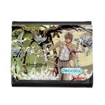 محفظة جلد  بتصميم ديث نوت عالم الشياطين