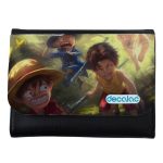 محفظة جلد  بتصميم ذكريات الطفولة ون بيس محفظة جلد  بتصميم ذكريات الطفولة ون بيس