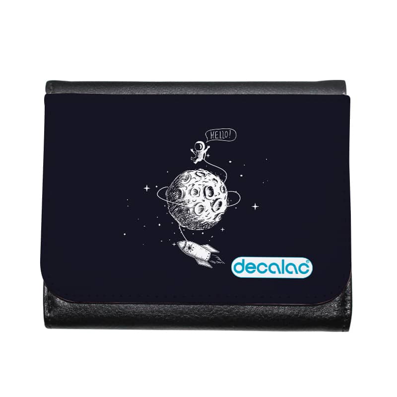 محفظة جلد  بتصميم رائد فضاء محفظة جلد  بتصميم رائد فضاء