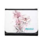 محفظة جلد  بتصميم رسمه ورده محفظة جلد  بتصميم رسمه ورده