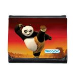 محفظة جلد  بتصميم ركله كونغ فو باندا