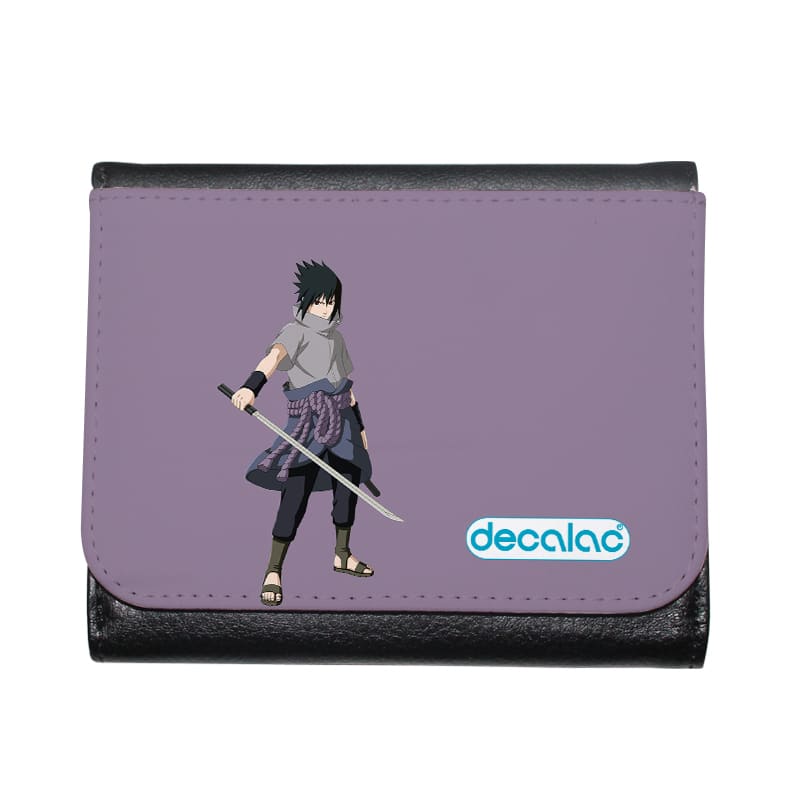 محفظة جلد  بتصميم ساسكي من ناروتو محفظة جلد  بتصميم ساسكي من ناروتو