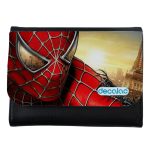 محفظة جلد  بتصميم سبايدر مان