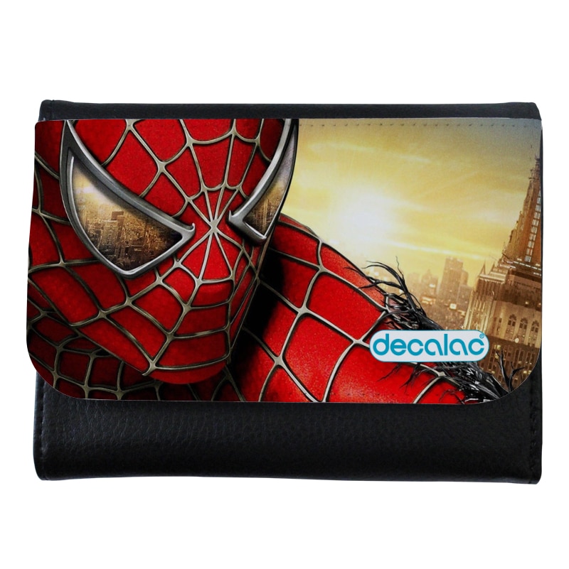 محفظة جلد بتصميم سبايدر مان محفظة جلد بتصميم سبايدر مان