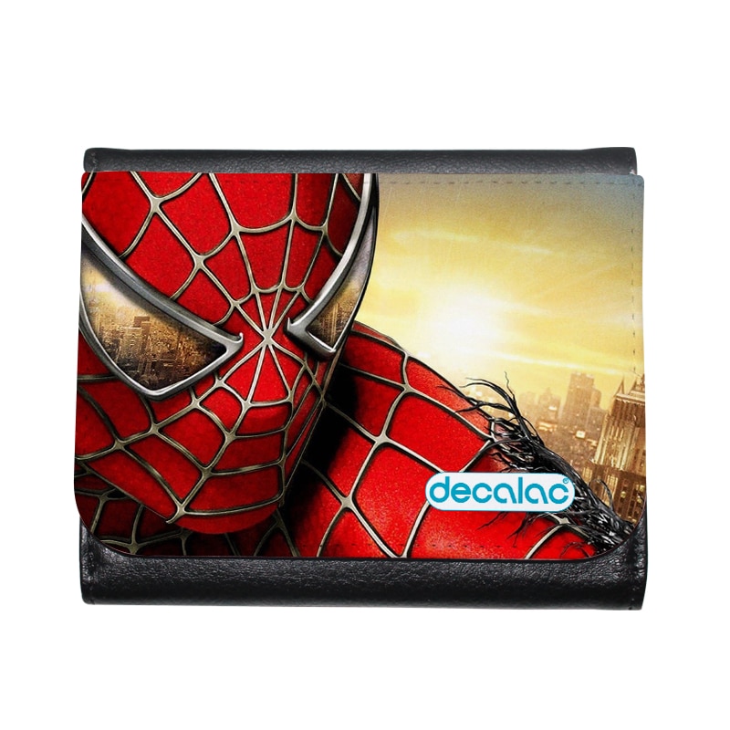 محفظة جلد  بتصميم سبايدر مان محفظة جلد  بتصميم سبايدر مان