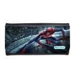 محفظة جلد  بتصميم  سبايدر مان اعلى نيويورك محفظة جلد  بتصميم  سبايدر مان اعلى نيويورك