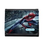 محفظة جلد  بتصميم  سبايدر مان اعلى نيويورك محفظة جلد  بتصميم  سبايدر مان اعلى نيويورك