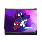 محفظة جلد  بتصميم  سبيدر مان رسم محفظة جلد  بتصميم  سبيدر مان رسم