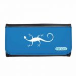 محفظة جلد  بتصميم سحليه