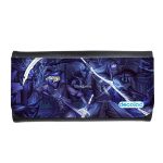 محفظة جلد  بتصميم سيدة ماريا من برج الساعة النجمي محفظة جلد  بتصميم سيدة ماريا من برج الساعة النجمي