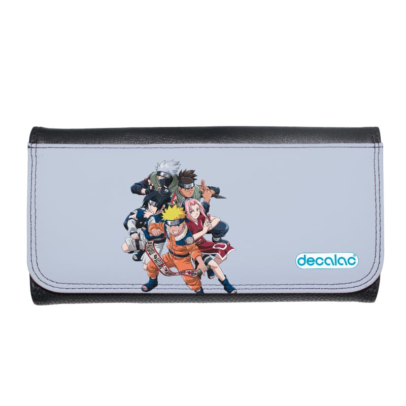 محفظة جلد  بتصميم شخصيات ناروتو وهم صغار محفظة جلد  بتصميم شخصيات ناروتو وهم صغار