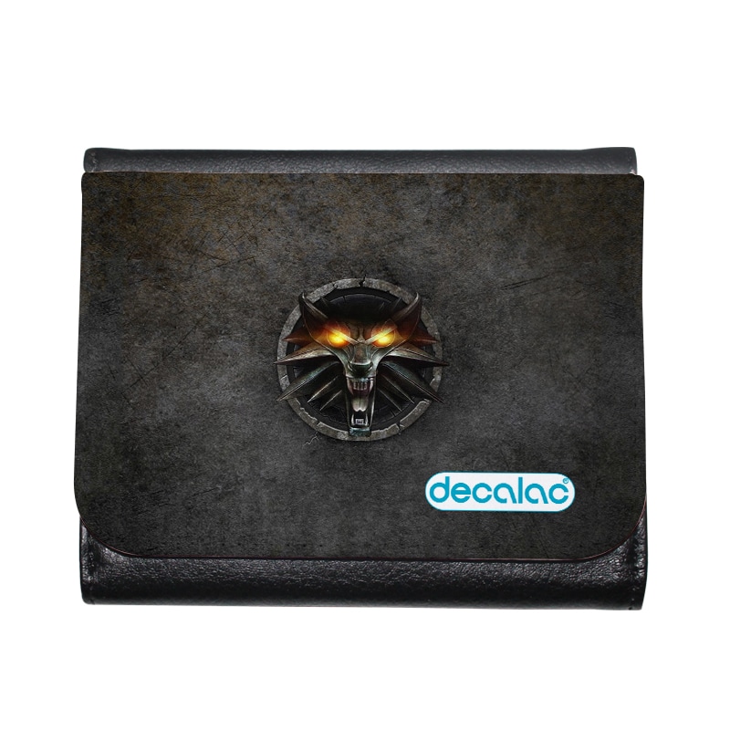 محفظة جلد  بتصميم شعار ذا ويتشر محفظة جلد  بتصميم شعار ذا ويتشر