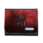 محفظة جلد  بتصميم شعار سبايدرمان