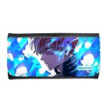 محفظة جلد  بتصميم شوتو وتودوروكي من أكاديميتي للأبطال