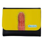 محفظة جلد  بتصميم صبار محفظة جلد  بتصميم صبار