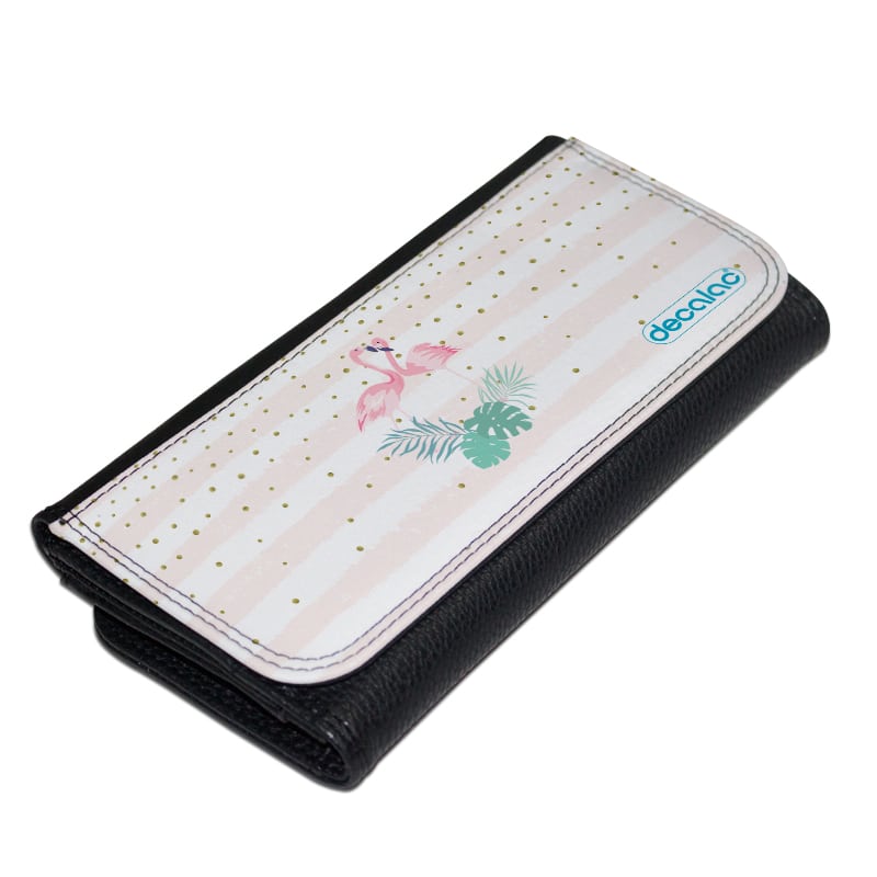 محفظة-جلد-بتصميم-طائر-الفلامنجو-1