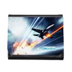 محفظة جلد  بتصميم طائرات حربيه باتلفيلد محفظة جلد  بتصميم طائرات حربيه باتلفيلد