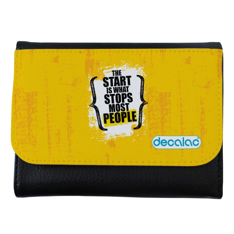 محفظة جلد  بتصميم عبارات انجليزية محفظة جلد  بتصميم عبارات انجليزية