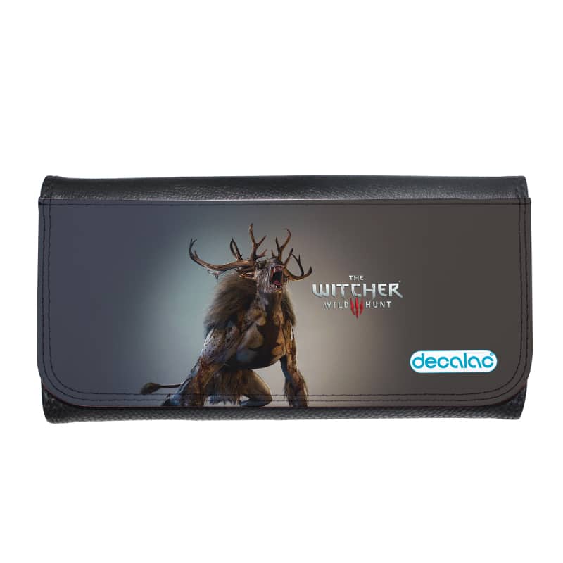 محفظة جلد بتصميم عفريت ذا ويتشر 3 وايلد هانت محفظة جلد بتصميم عفريت ذا ويتشر 3 وايلد هانت