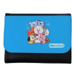 محفظة جلد  بتصميم عناق أر جي شخصيات BT21