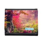 محفظة جلد  بتصميم غابه ورود محفظة جلد  بتصميم غابه ورود