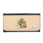 محفظة جلد  بتصميم غزال صغير محفظة جلد  بتصميم غزال صغير