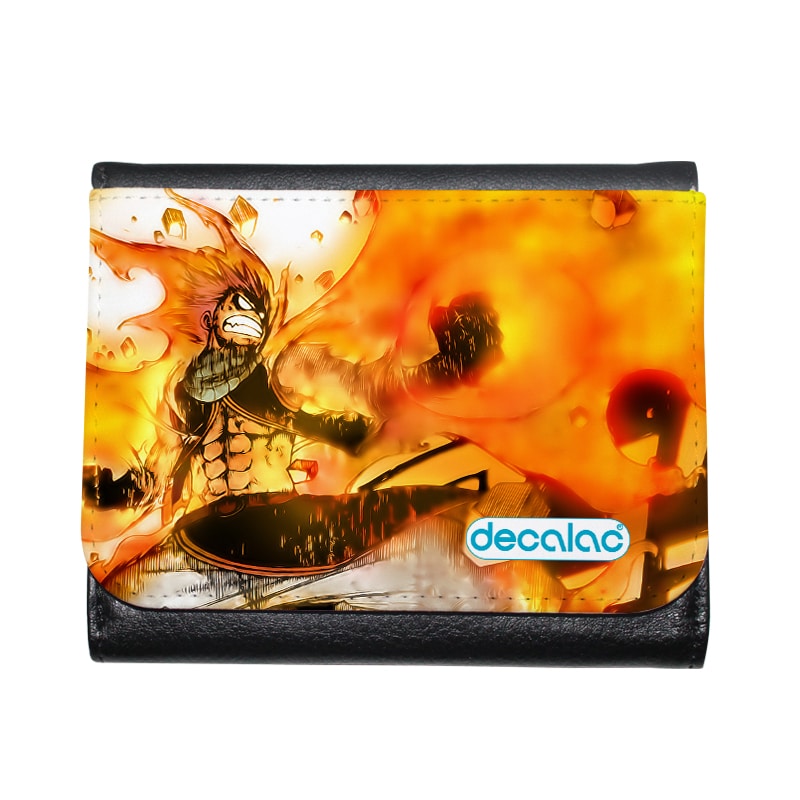 محفظة جلد  بتصميم غضب ناتسو فيري تيل محفظة جلد  بتصميم غضب ناتسو فيري تيل
