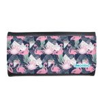 محفظة جلد  بتصميم فلامنغو محفظة جلد  بتصميم فلامنغو