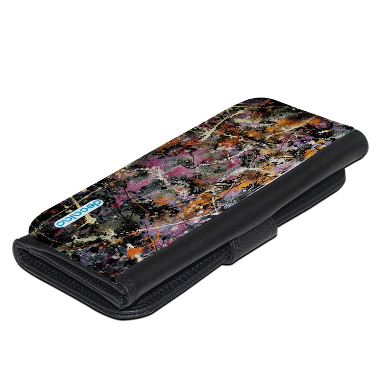 محفظة-جلد-بتصميم-فن-تجريدي-2